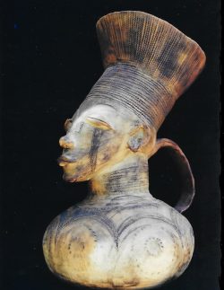 African Vessel: Inspired by Mangbetu DR Congo
By Karen Kruder
