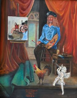 The Cocky Painter
By Elvie Becker