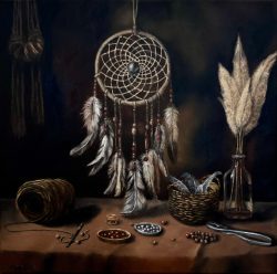 Still Life with Dreamcatcher
By Amanda Atrostic