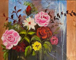 Flowers for my mother
By Barbara Usey