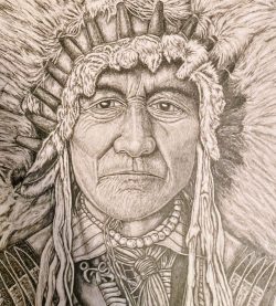Chief Sitting Bear
By Richard Van Belleghem