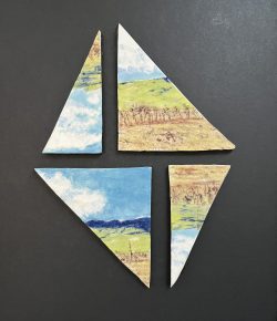 Abstract Glazed Ceramic Tile Landscape
By Karen Kruder
