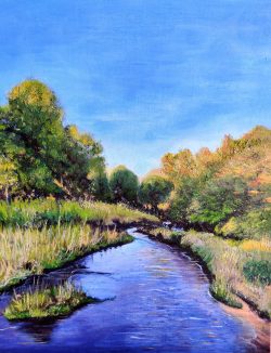 Backlit Sun at Oak Creek
By Karen Kruder